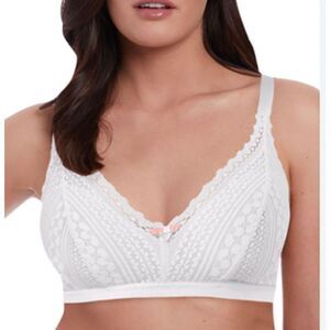Freya XL white lace bralette sexy comfort bra
